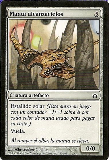 Magic quinto amanecer manta alcanzacielos 152/165 español